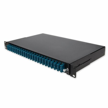 ADD-ON 19-INCH RACK MOUNT 1U PATCH PANEL WITH 48 UPC LC DUPLEX, SINGLE-MODE OS ADD-1U48LCDS2